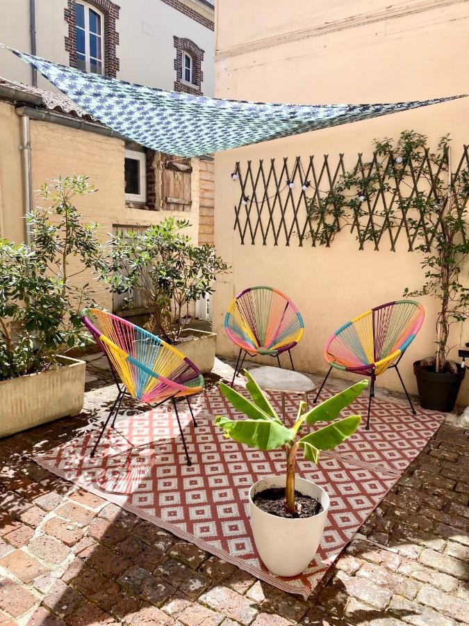 Garden Spa-Hyper Centre Avec Cour-Calme-Sauna-Hamam Apartman Troyes Kültér fotó